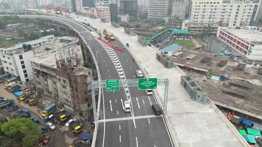Dhaka Elevated Expressway FDC ramp opened, Quader calls it PM’s Eid gift