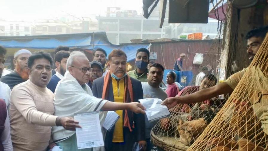 Rizvi leads mass campaign in Dhaka calling for election boycott