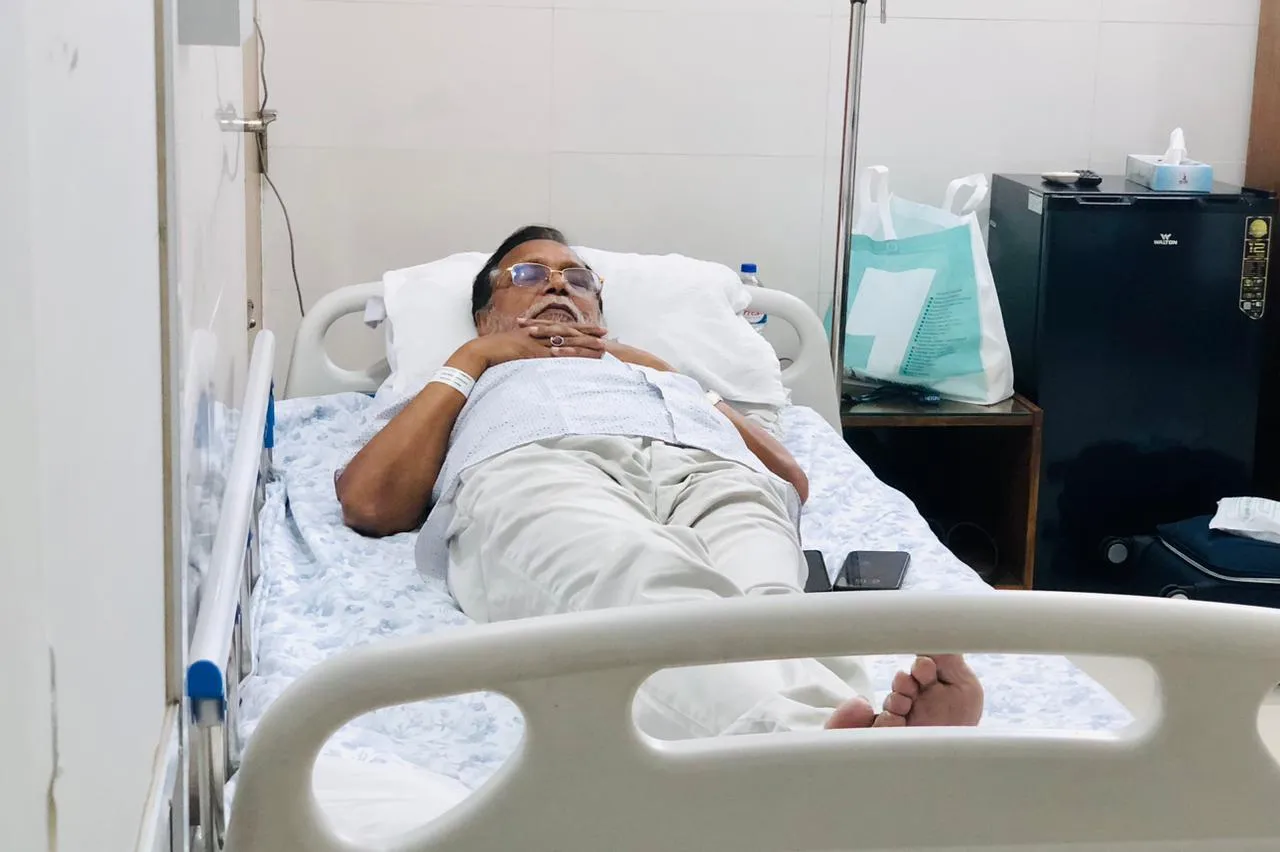 বিএনপি চেয়ারপারসনের উপদেষ্টা আবদুস সালাম হাসপাতালে