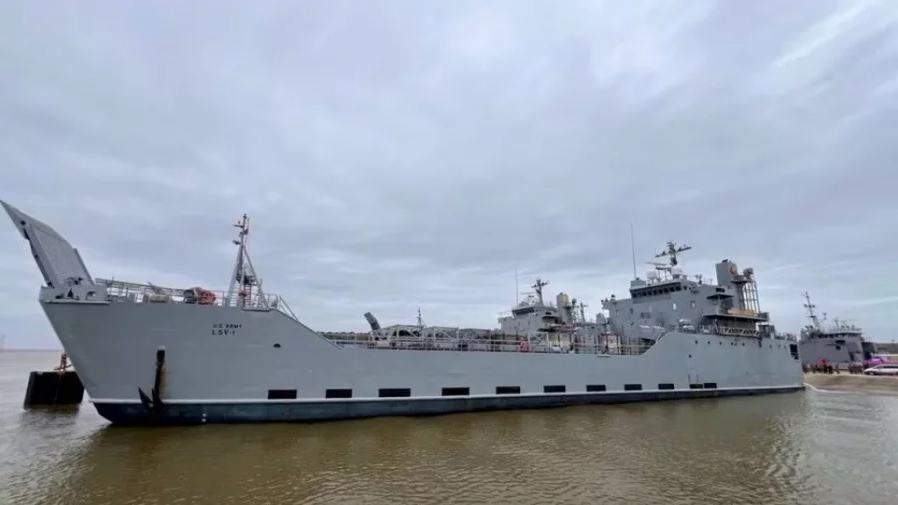 US dispatches aid ship to Gaza after Biden vows to build pier