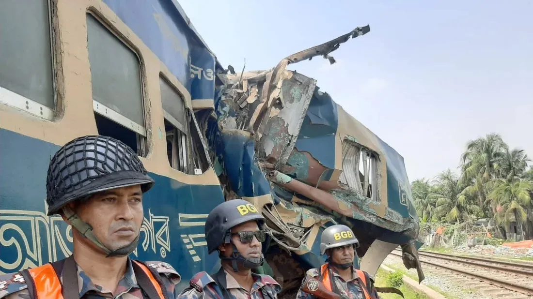 Gazipur train derailment: 2 BGB platoons deployed to help with rescue work