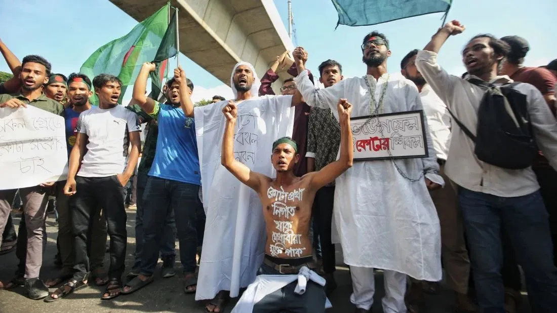 Education minister questions possible conspiracy behind anti-quota protests