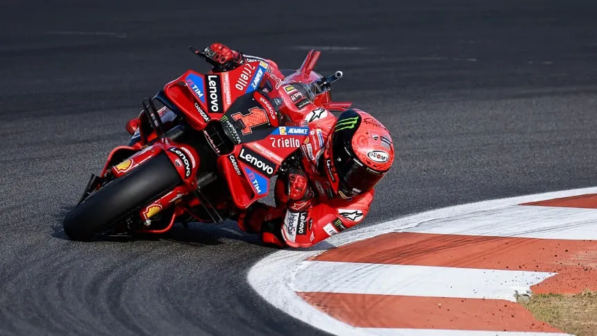 Bagnaia retains MotoGP world title