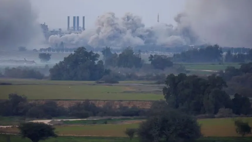 Netanyahu says Israel must control Gaza's border with Egypt