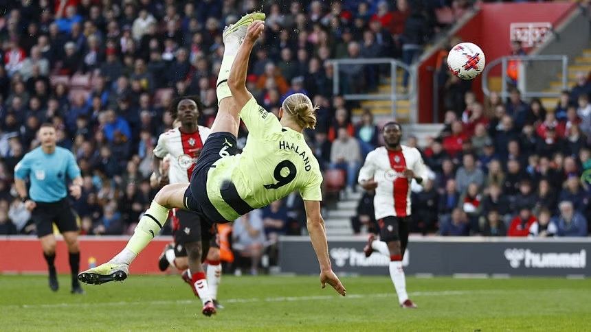 Guardiola hails Haaland as on same level as Messi, Ronaldo