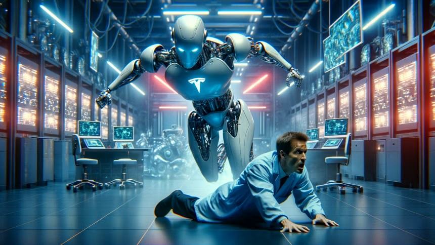 Tesla robot attacks engineer: reports