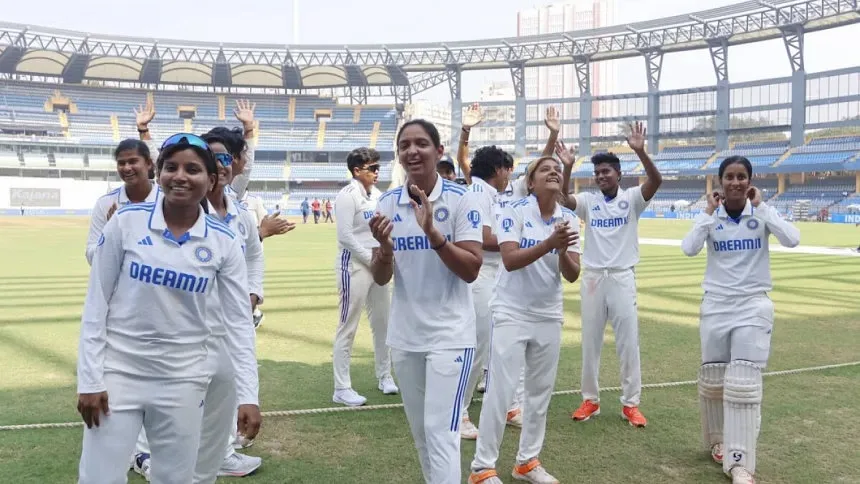 India women claim maiden Test win over Australia
