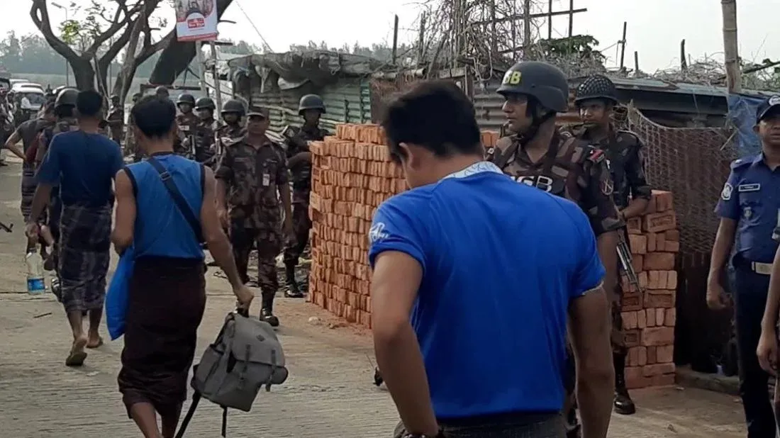 134 Myanmar security forces sent back from Bangladesh