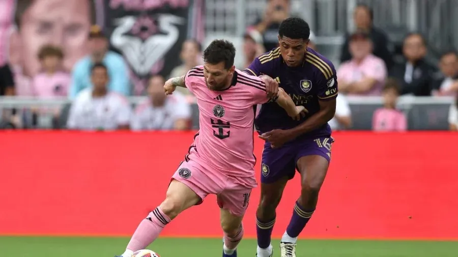 Two each for Messi and Suarez as Miami hit five past Orlando
