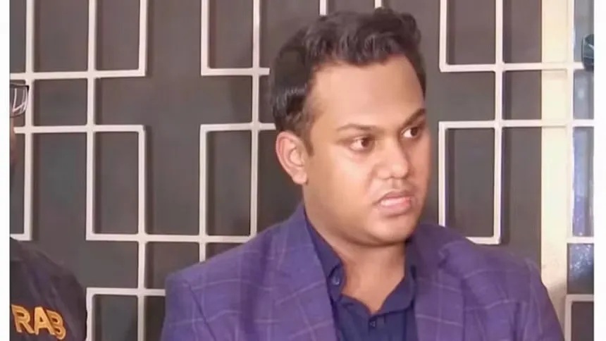Nafiz Mohammad Alam arrested in Bashundhara