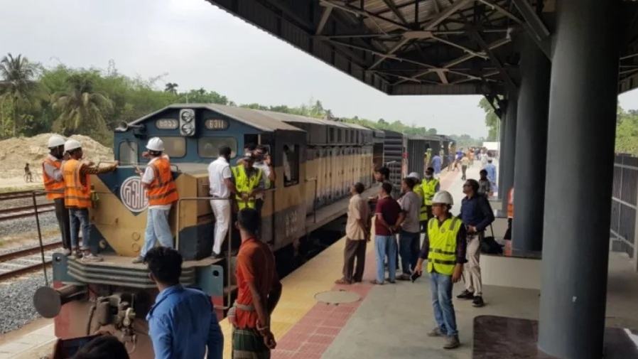 Padma Bridge Rail Link project: Test run of train on Bhanga-Rupdia route begins