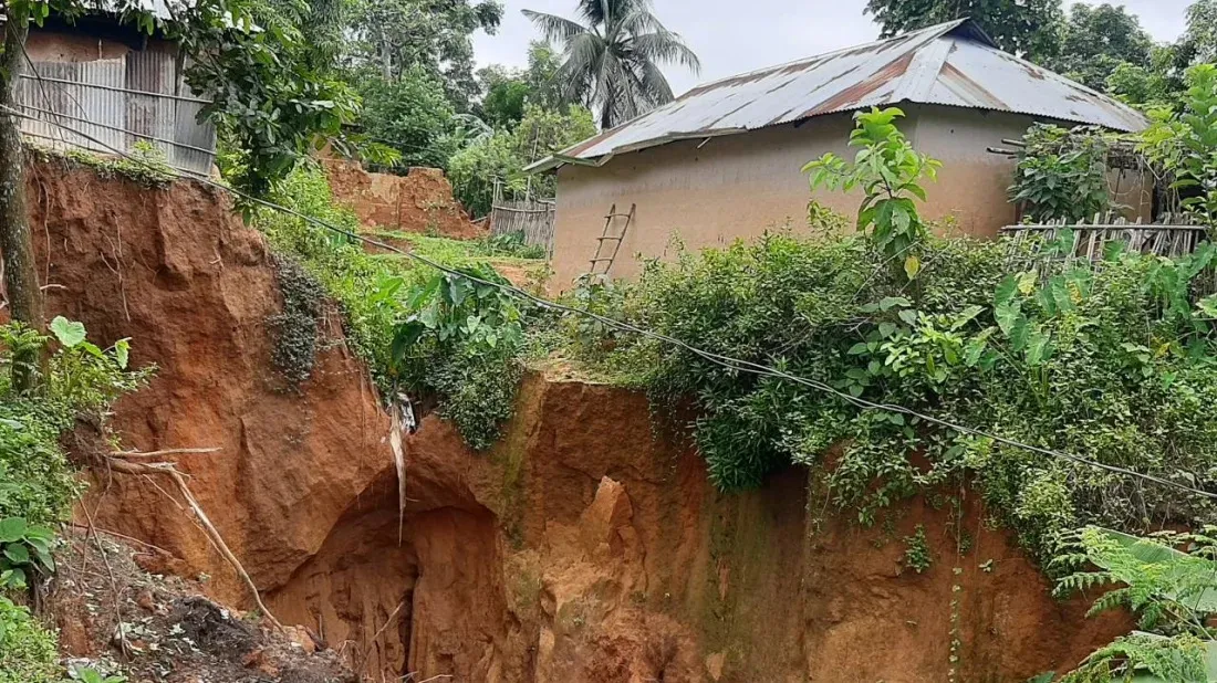 Landslide looms large as unabated hill razing continues in Moulvibazar