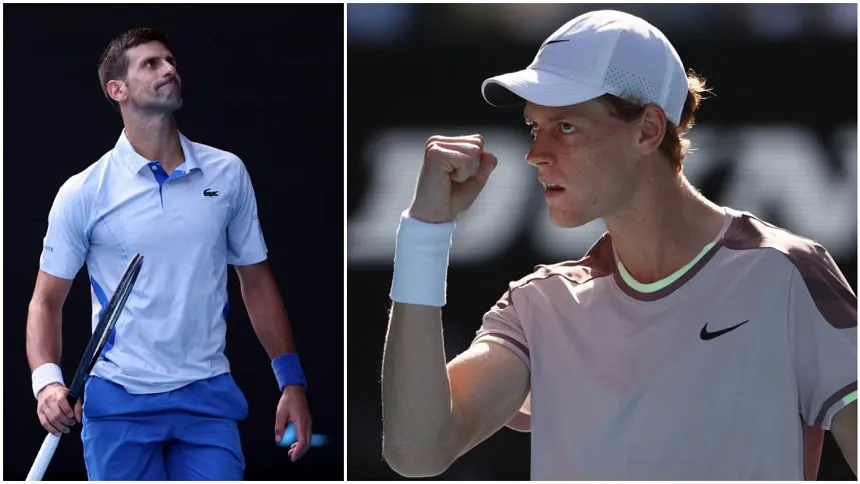 Sinner ends Djokovic's Australian Open reign to reach final