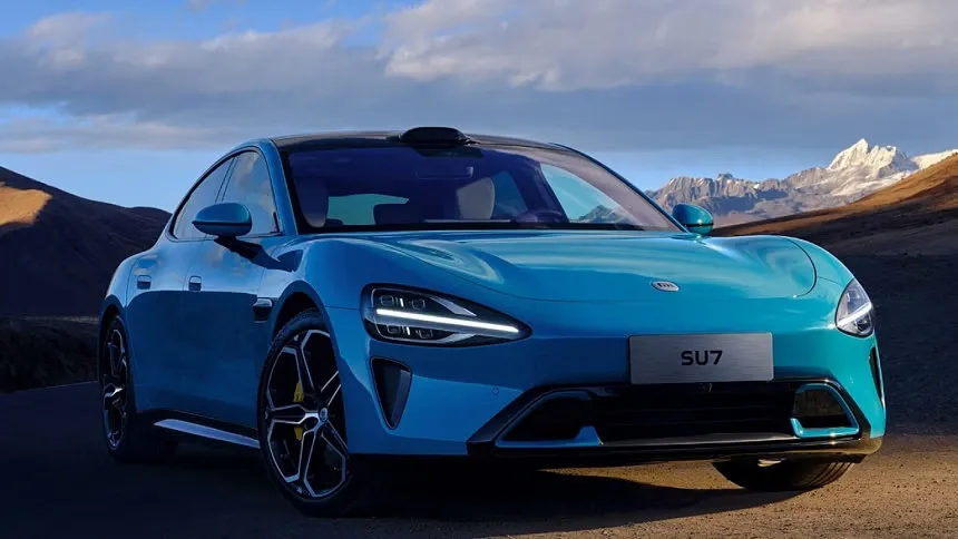 Xiaomi launches its first electric car, the SU7