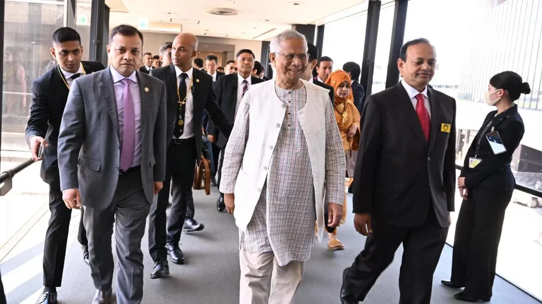 Yunus lands in Tokyo for four-day official trip