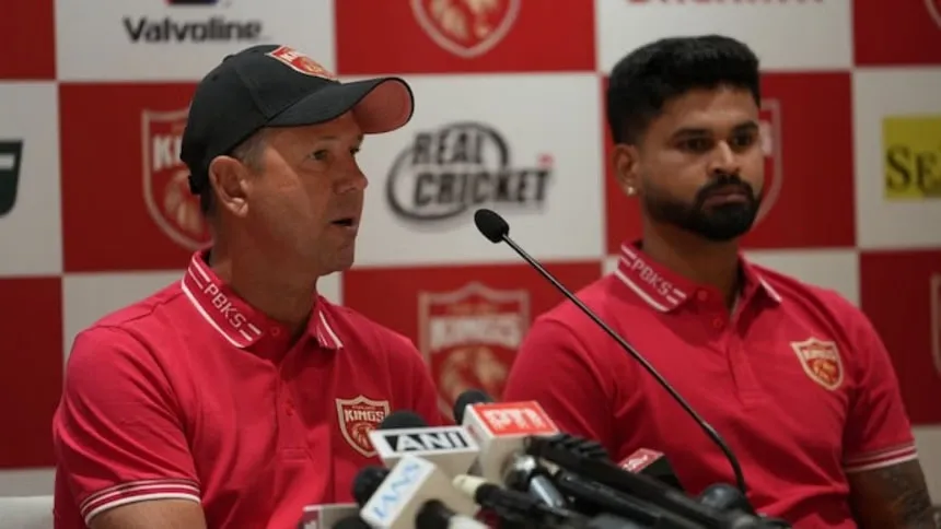 Ponting tells Punjab players not to ease up after reaching playoffs