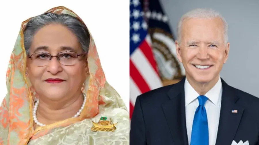 Biden writes to PM Hasina, expresses commitment to supporting Bangladesh economic goals