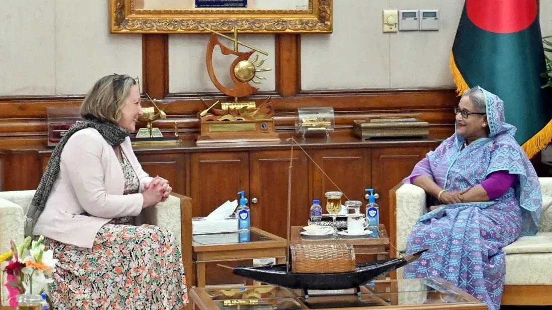 PM Hasina seeks UK's help to repatriate Rohingyas to Myanmar