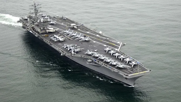 US warship reported heading toward Mideast as Iran, Israel fight