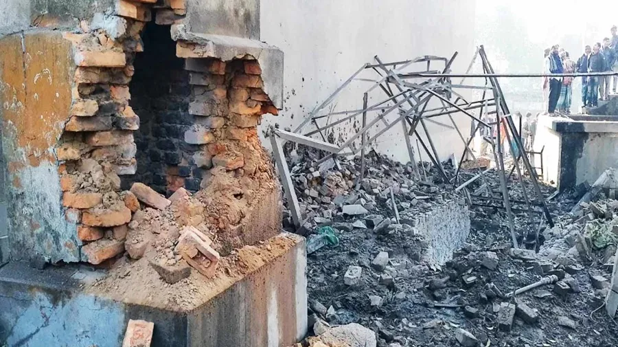 Woman, daughter among 3 dead in boiler explosion at Thakurgaon rice mill