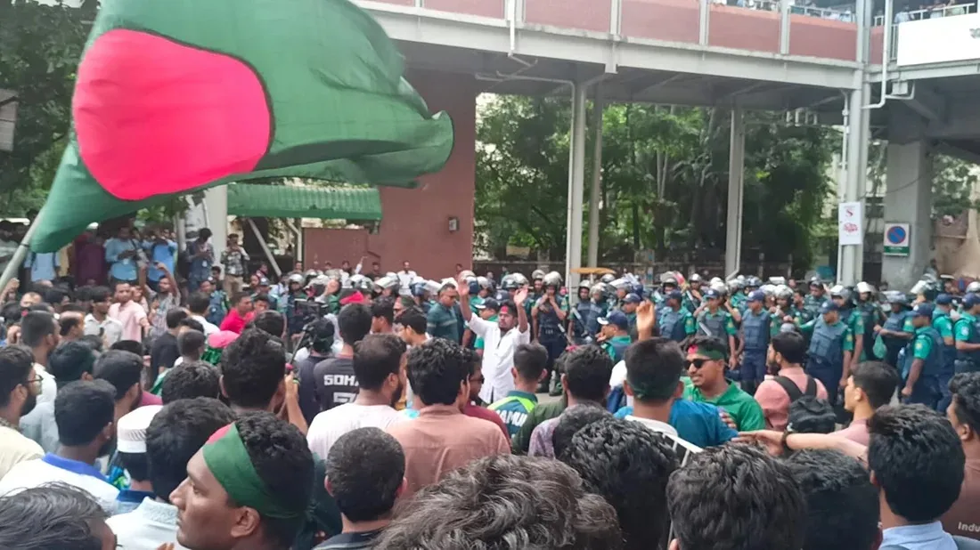 Confusion leads to anti-quota movement leader's brief dorm eviction