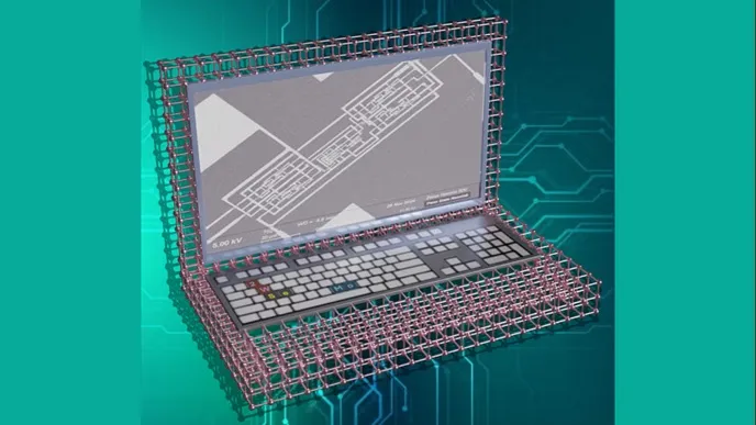 Scientists build a fully 2D, non-silicon computer