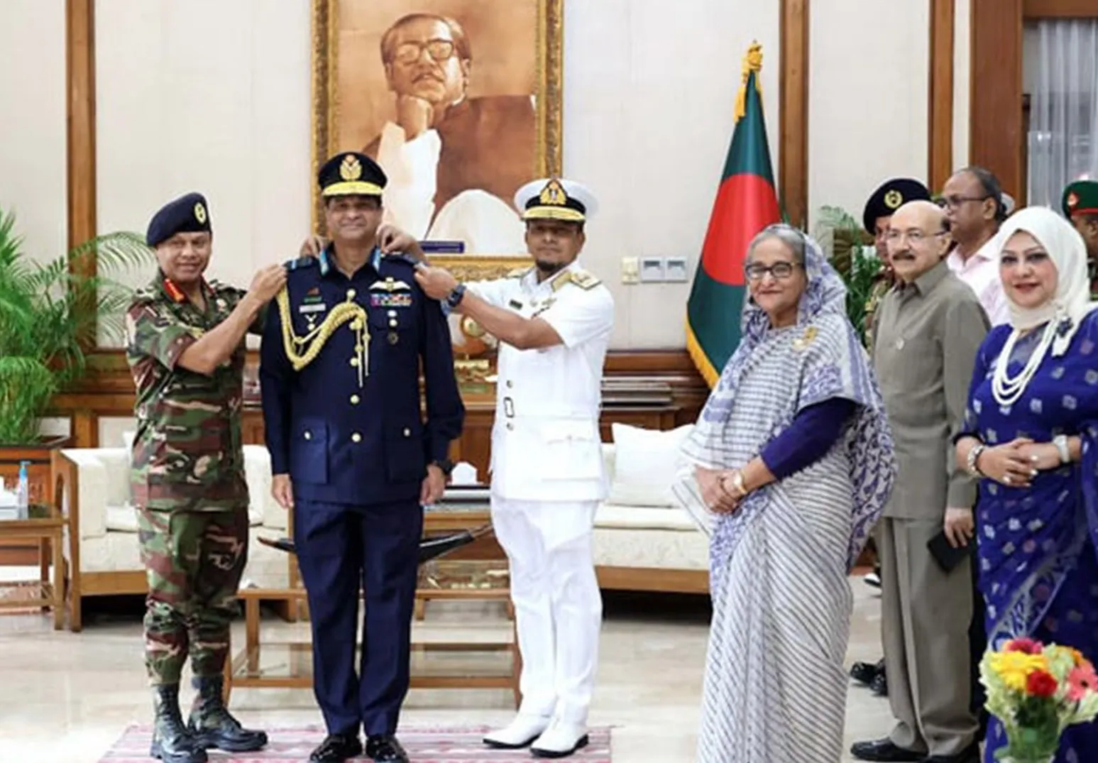 New Air Force chief adorned with Air Marshal rank badge