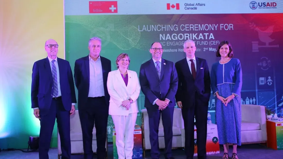 US, Canada, Switzerland launch Nagorikata to empower Bangladeshis