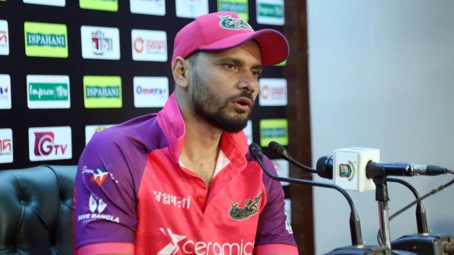 Mashrafe takes break from BPL