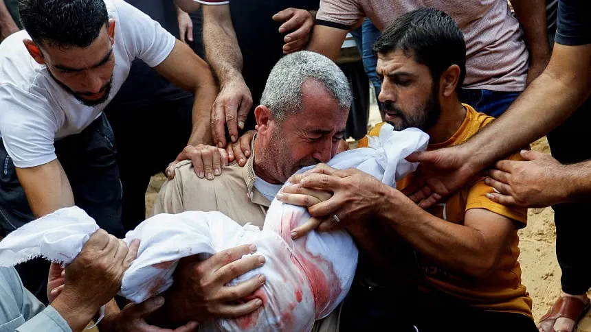 Gaza communications down as Israel searches main hospital