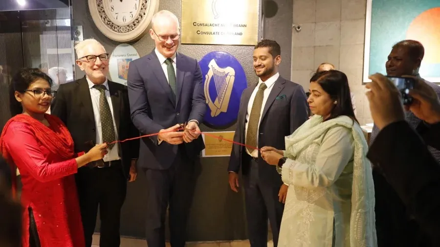 Irish minister officially opens country’s first honorary consulate in Dhaka