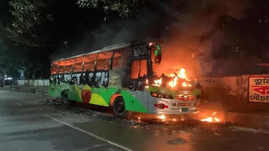 Fire service records 5 arson attacks in 24 hours