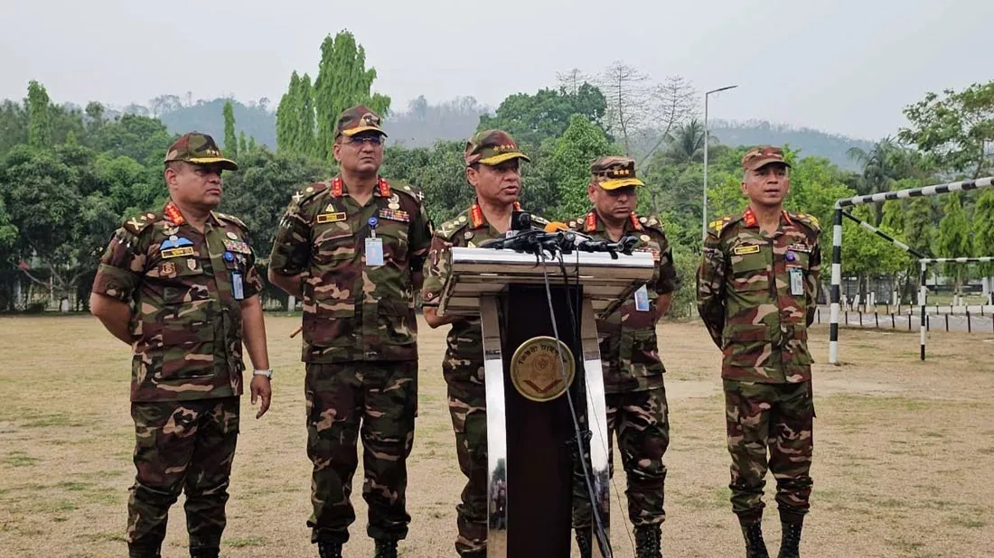 Army chief stresses peaceful resolution to conflicts in Bandarban