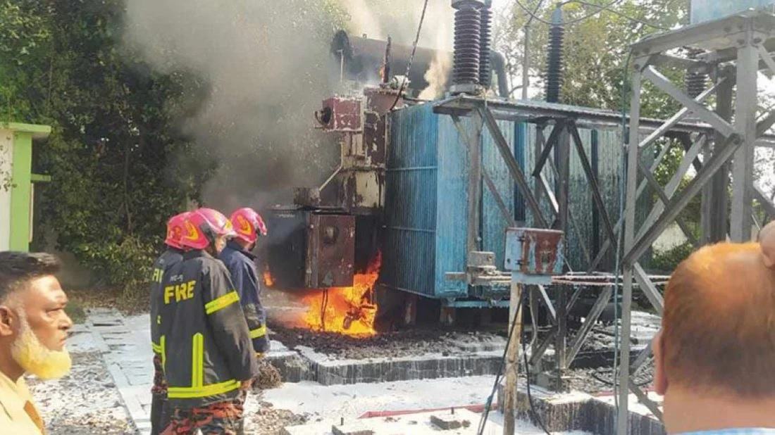 Fire breaks out at Kaptai power plant