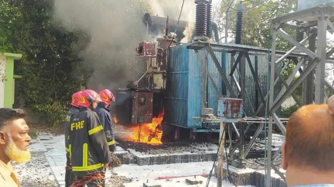 Fire breaks out at Kaptai power plant