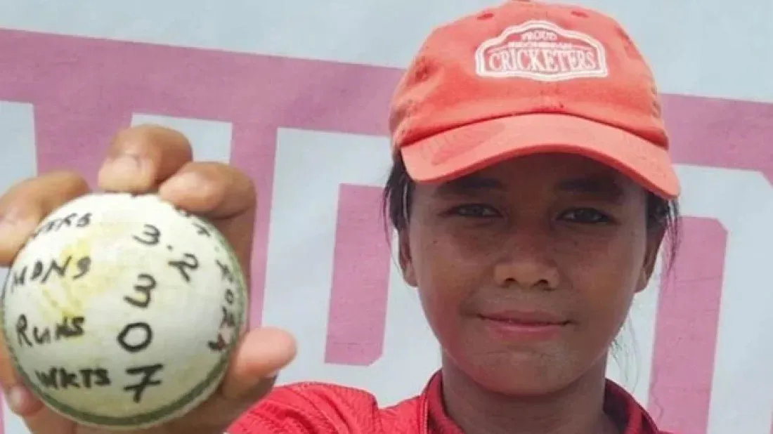 Indonesia's Rohmalia Rohmalia takes seven wickets for no runs in record T20 effort