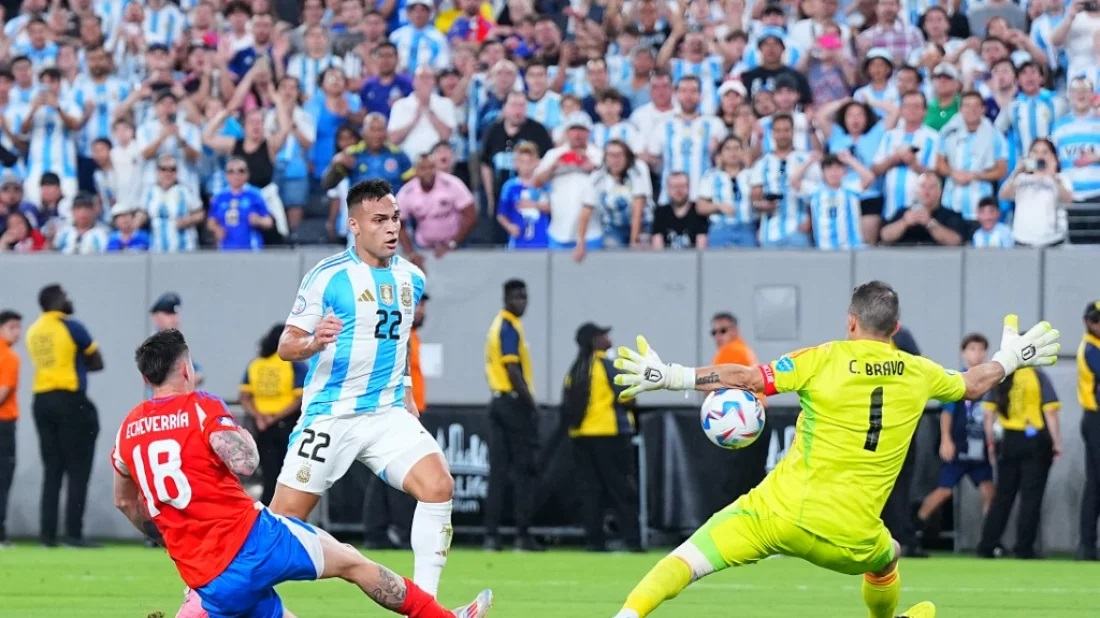 Lautaro's late strike sends Argentina into Copa quarters