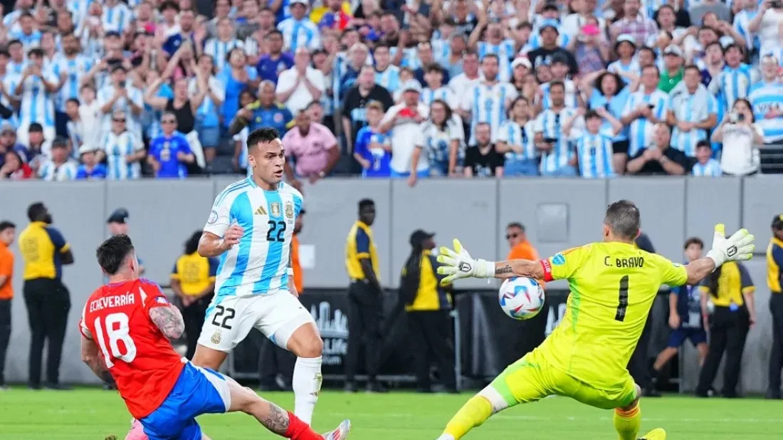Lautaro's late strike sends Argentina into Copa quarters