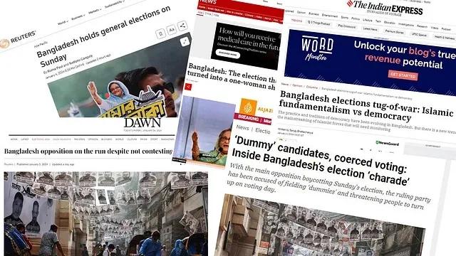 Bangladesh election in international media