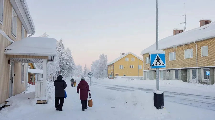 Temperatures hit -40°C in Sweden, coldest in 25 years