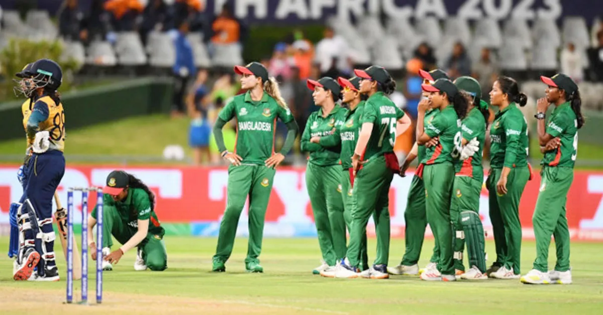 পরাজয়ের মধ্য দিয়ে বিশ্বকাপ শেষ করলো বাংলাদেশের মেয়েরা