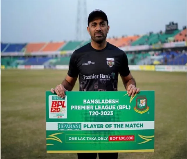 বিপিএল খেলার মাঝে ক্রীড়া মন্ত্রী হলেন ওয়াহাব রিয়াজ