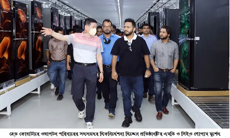 ইলেকট্রনিক্স পণ্যের উৎপাদন ও ব্যবসা সংক্রান্ত গুরুত্বপূর্ণ দিকনির্দেশনা দিলেন ওয়ালটন সিইও