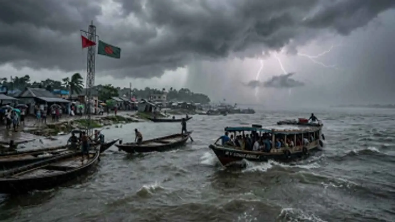 মধ্যরাতের মধ্যে ৮ অঞ্চলে ৬০ কিমি বেগে ঝড়ের শঙ্কা