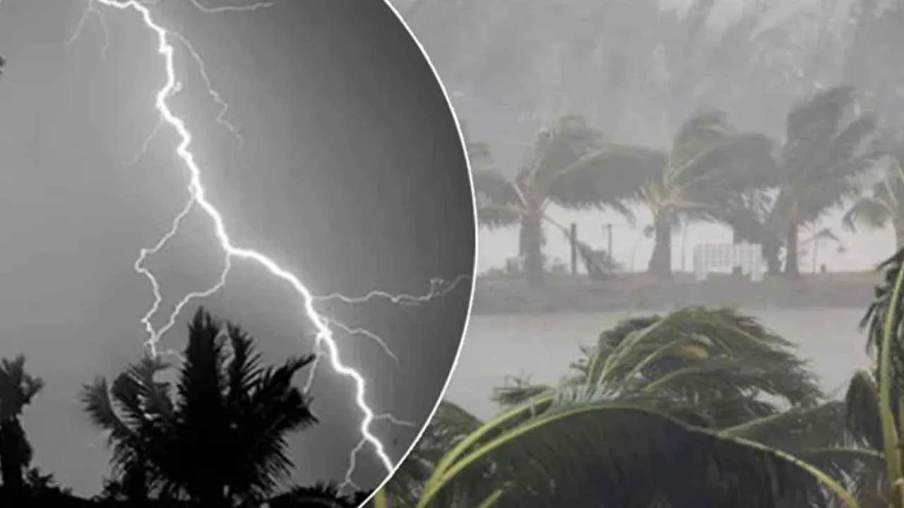 মধ্যরাতের মধ্যে ১৪ অঞ্চলে ঝড়সহ বজ্রবৃষ্টির শঙ্কা