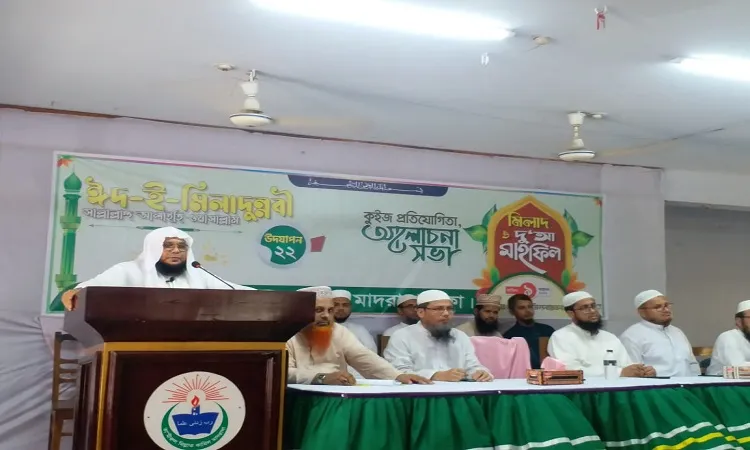 অপরাধ ও দুর্নীতিমুক্ত সমাজ গড়তে বিশ্বনবীর আদর্শের বিকল্প নেই : ড. খলিলুর রহমান মাদানী