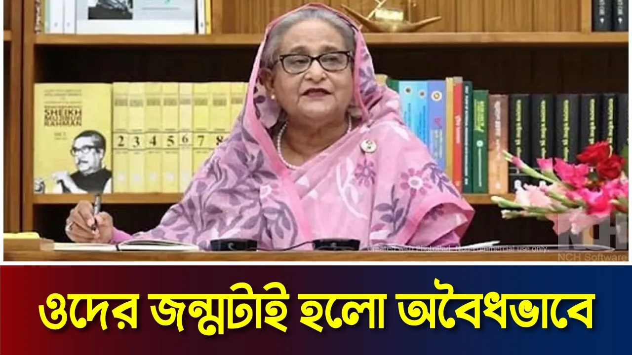 বিএনপি টিকেই আছে মিথ্যার উপর : প্রধানমন্ত্রী