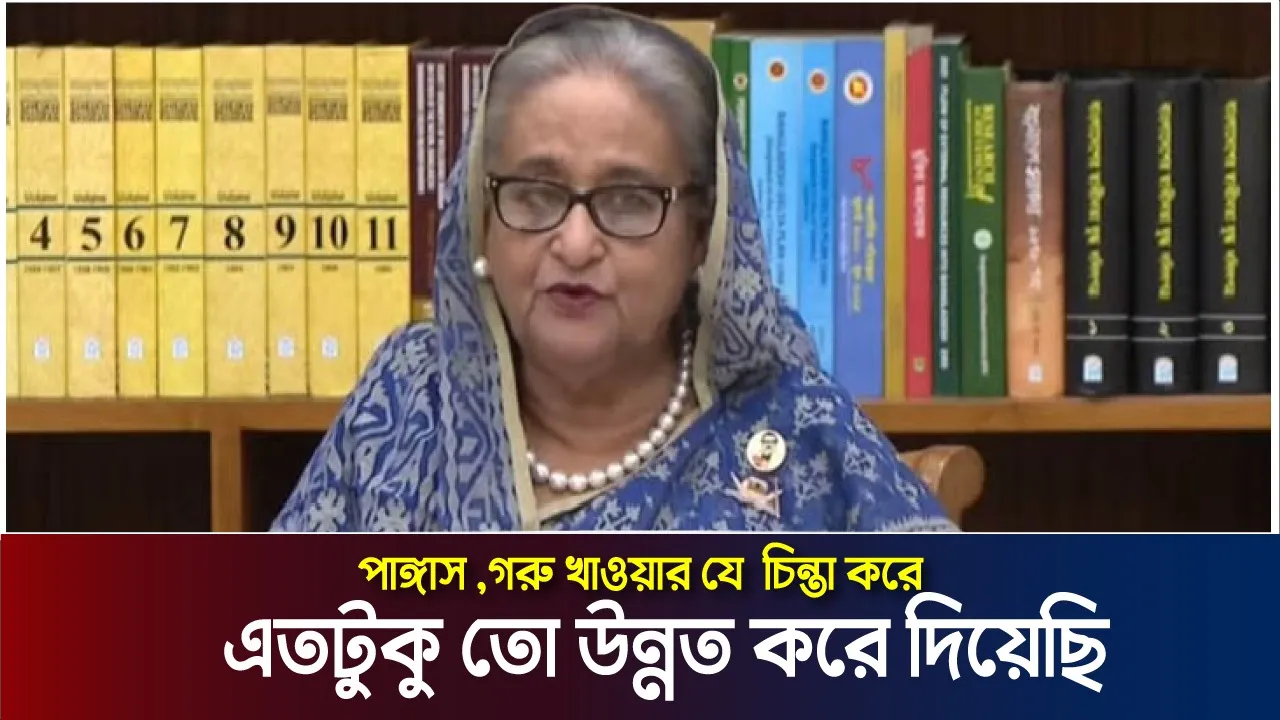 পাঙ্গাস ,গরু খাওয়ার যে চিন্তা করে এতটুকু তো উন্নত কিছু করতে পারছি