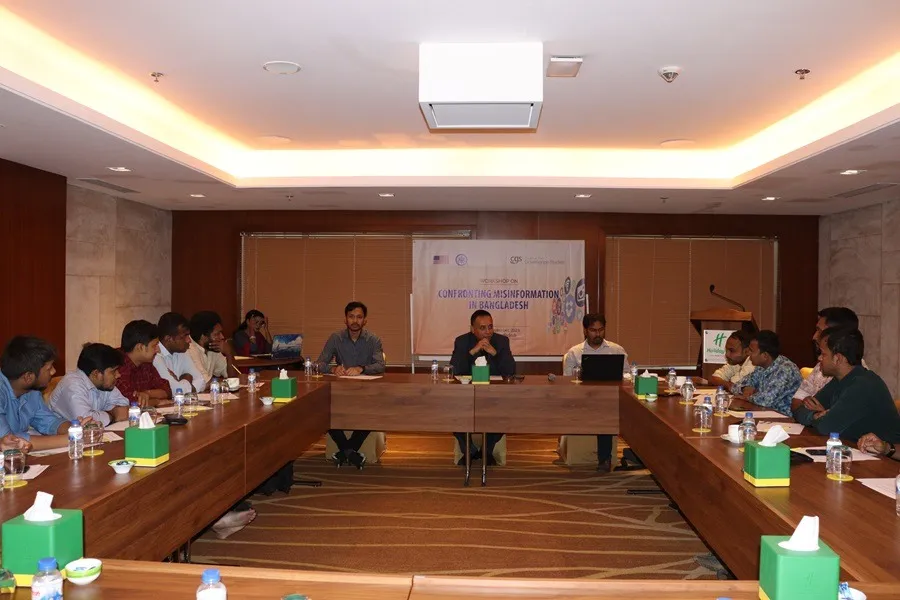 CGS Workshop in Dhaka Empowers Journalists to Combat Misinformation