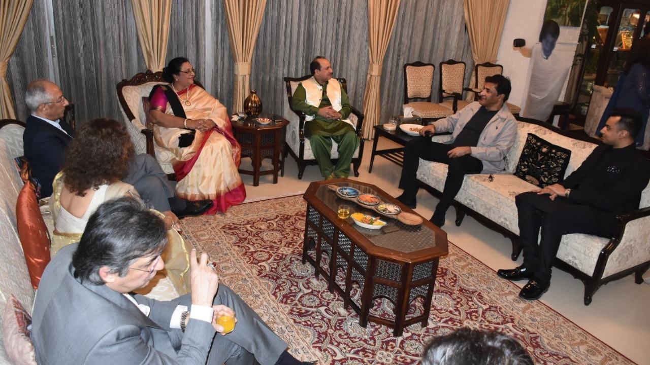 Pakistan High Commissioner hosts dinner in honour of Rahat Fateh Ali Khan